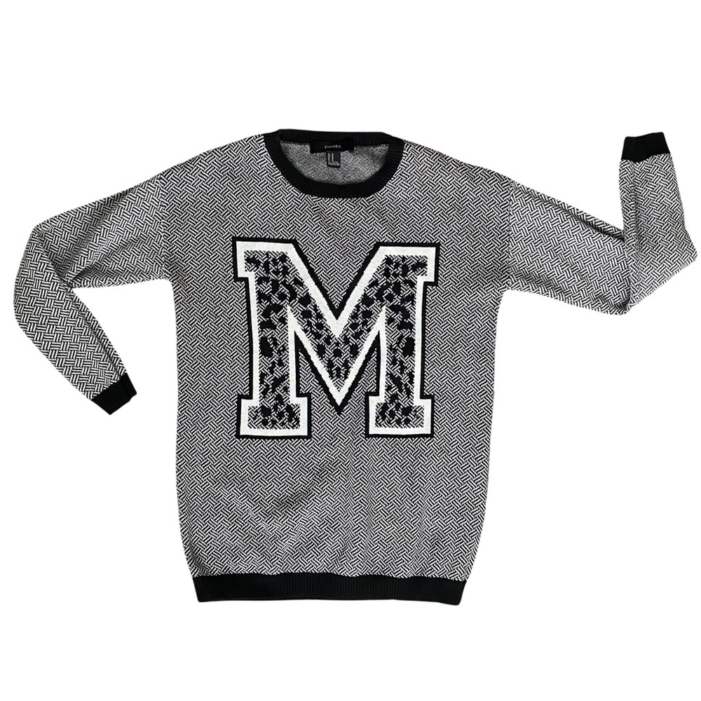 Monogrammed Sweater - Sz M